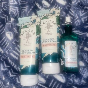 Sea tox seaweed bundle  bath and body works